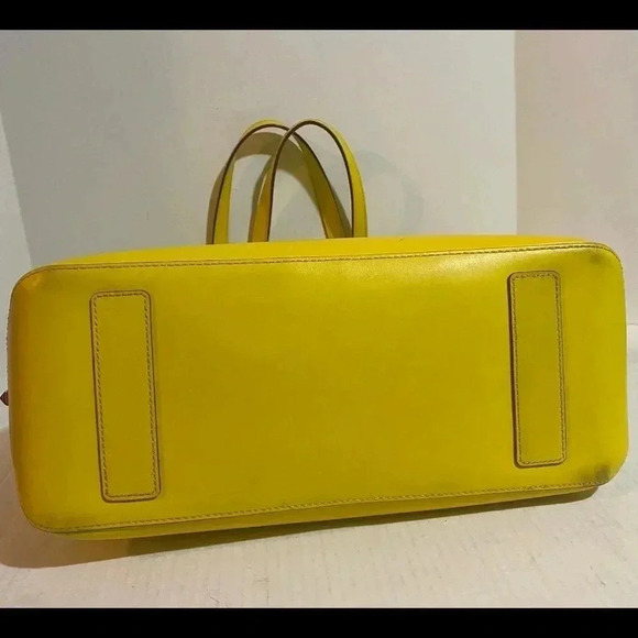 Rebecca Minkoff large yellow tote handbag - Picture 5 of 16